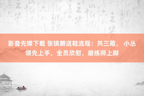 影音先锋下载 张镇麟送鞋流程：共三箱， 小丛领先上手，全员欣慰，磨练师上脚